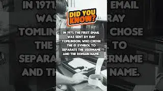 The first email was sent by Ray Tomlinson