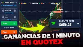 Mi Mejor ESTRATEGIA 1 MINUTO para TRADING QUOTEX (Tutorial Trading Quotex 2025)
