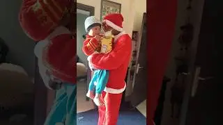 Christmas pe aya santa🎄😍 || santa laya etne sare gifts🎁 || surprise 😍 || #youtube #christmas #santa