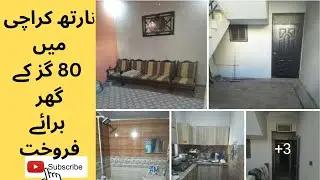 80 Square yards Double Story House for sale in North Karachi Sector 3