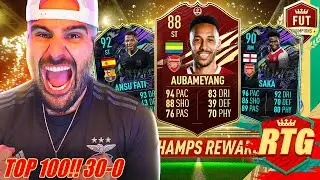 OMG I PACKED A FUTURE STAR!! BIG RTG REWARD PACKS! FIFA 21 FUT CHAMPIONS TOP 100 REWARDS