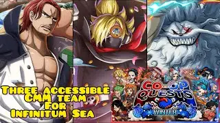 Three ACCESSIBLE teams for PSY/QCK/DEX CMM INFINITUM SEA! CO-OP WINTER EDITION DECEMBER 2025! [OPTC]