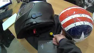 Connessine tra casco Origine Helmets Delta A2 e il blinc bl100i