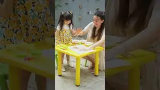 finger paint with Zwitsal Cream at JCDC clinic