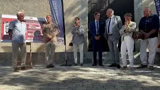 Entraunes Inauguration de la restauration des travaux de l'église