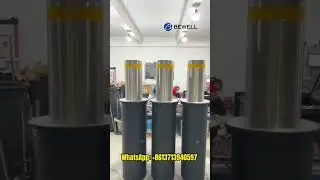 Bewell Full-Automatic Hydraulic Rising&nbsp;Hydraulic&nbsp;Bollard&nbsp;Anti-collision #HydraulicLiftingBollard