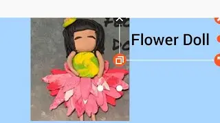 How to make a Flower Doll | step by step doll tutorial 🤩💓|Tutorial doll making video|