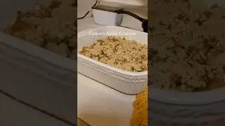 Einkorn Apple Crumble