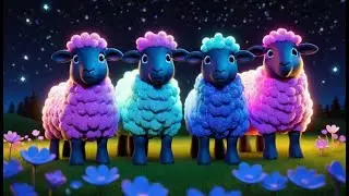 Six Snoring Sheep Dream All Night + More Nursery Rhymes & Kids Songs