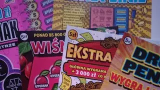 I tak bywa 😅 mix zdrapek 😊