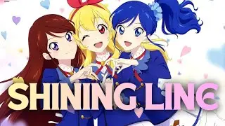 AIKATSU! SHINING LINE* - Soleil -  Ran - Ichigo - Aoi | FULL + LYRICS [ROM] | RUBY SCARLET 