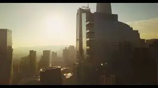 Golden Hour Over the City