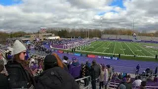 The Western Mustangs Marching Band Takes the Field at the Yates Cup 2023