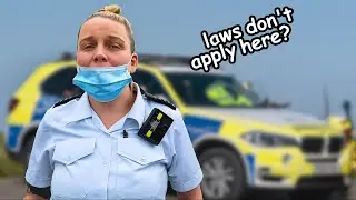 Prison Officer LOSES IT When Staff’s ILLEGAL Cars Are Filmed!