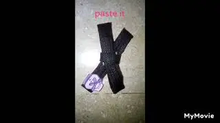 Hair clips by recycling a mask/easy and cool hair clip by Genius Kids