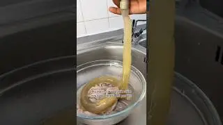 Easiest way to clean your goat /cow meat intestine #mummykatekitchen