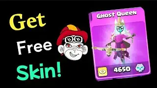 How To Get Free Ghost Queen Skin || COC Mashup Madness Use || Clash Of Clans #coc