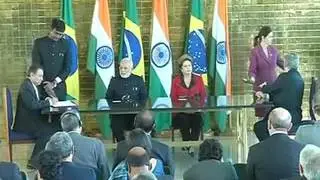 India, Brazil sign 3 MoU