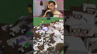 коровка какая-то фиолетовая  #minecraft #mods #twitch #ftb #gaming #mekanism #clips #стрим #stream
