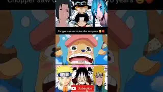 chopper see doctorine picture on news paper #onepiece #chopper