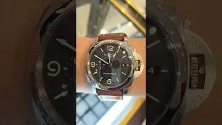 Panerai Luminor 1950 3 days GMT automatic - quite big on my wrist #panerai #luxurywatch #watch