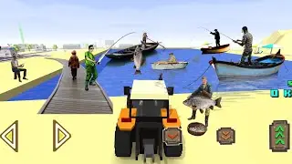 I participate in a fishing competition, good luck to all - Blocky Farm & Racing New Update 2021