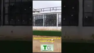 Glass Grid Facade