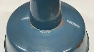 How to restore an enamel lamp
