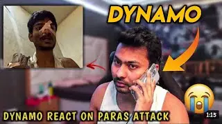 dynamo gaming reaction on paras official | Paras Official attack by Daku ViLLaiN | paras official