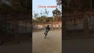 Circle wheelie 💪😱  #mtb #viralvideo #trending #bicycle  #youtubeshorts #circle
