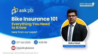 Bike Insurance 101: Everything You Need to Know | Live Q&A | AskPB by Policybazaar