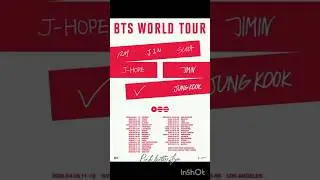 The hunger game for tickets will begin Soon 😉 #bts #rm #jin #jungkook #jimin #jhope #taehyung #suga