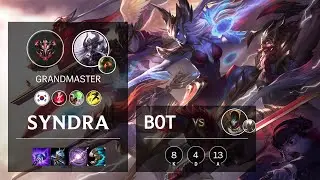Syndra Bot vs Jhin - KR Grandmaster Patch 10.16
