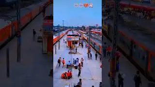 HIGH SPEED TRAIN OVERSPEEDING AT CURVE TRACK 😱 #train​​​​​​