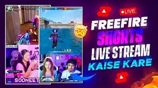 💥How to live stream in YouTube short feed🤩 | Free fire short live stream kaise karen ??!!..🤔 YFYT 
