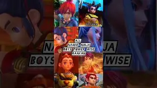 All 8 Nanhe ninja Boys Ranking (Power)