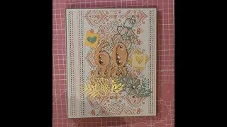 Mini Album 60ans - sans reliure ni cartonnette, faciel et rapide, idéal débutant #scrapbooking