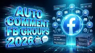 Auto Comment On Facebook Groups 2026 | Facebook Bulk Comment Tool