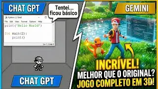 Criei o Jogo do POKEMON! - ChatGPT VS Gemini - Codeplay!