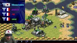 OMG, ALL ARE FRANCE!!! Funny Map X4 Online Multiplayer Red Alert 2 Gameplay