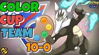 TOP RANK 1 TEAM FOR COLOR CUP GREAT LEAGUE EDITION IN POKEMON GO  BATTLE LEAGUE 2025 NEW SEASON