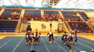 Dillard High School Cheerleading Competition Squad 2015