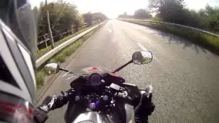 CBR 125 - Dropping a SatNav