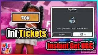 [UGC LIMITED] e.l.f UP! Tycoon Script - Infinite Tickets