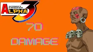 STREET FIGHTER ALPHA 3: Dhalsim 70 Damage V-Ism Corner Combo