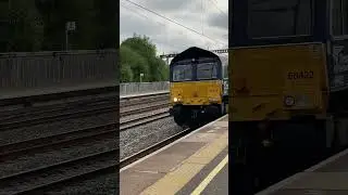 Direct Rail Services Class 66422 Passing Tamworth Low Level
