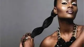 {NATURAL HAIR } SIGNATURE AFRICANEXPORT PROTECTIVE STYLE  PONYTAIL TUTORIAL