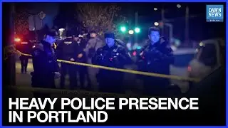 Heavy Police Presence In Portland After US Federal Agents Involved In Shooting | Dawn News English