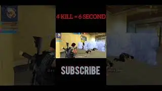 1VS 4 KILL IN 6 SECOND OP 😱 FREE FIRE SHORTS 🔥#ytshorts #freefire #shorts #1vs4