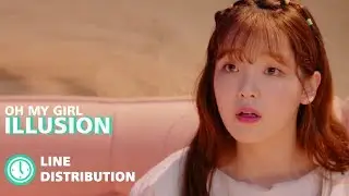 OH MY GIRL (오마이걸) - Illusion (Line Distribution)
